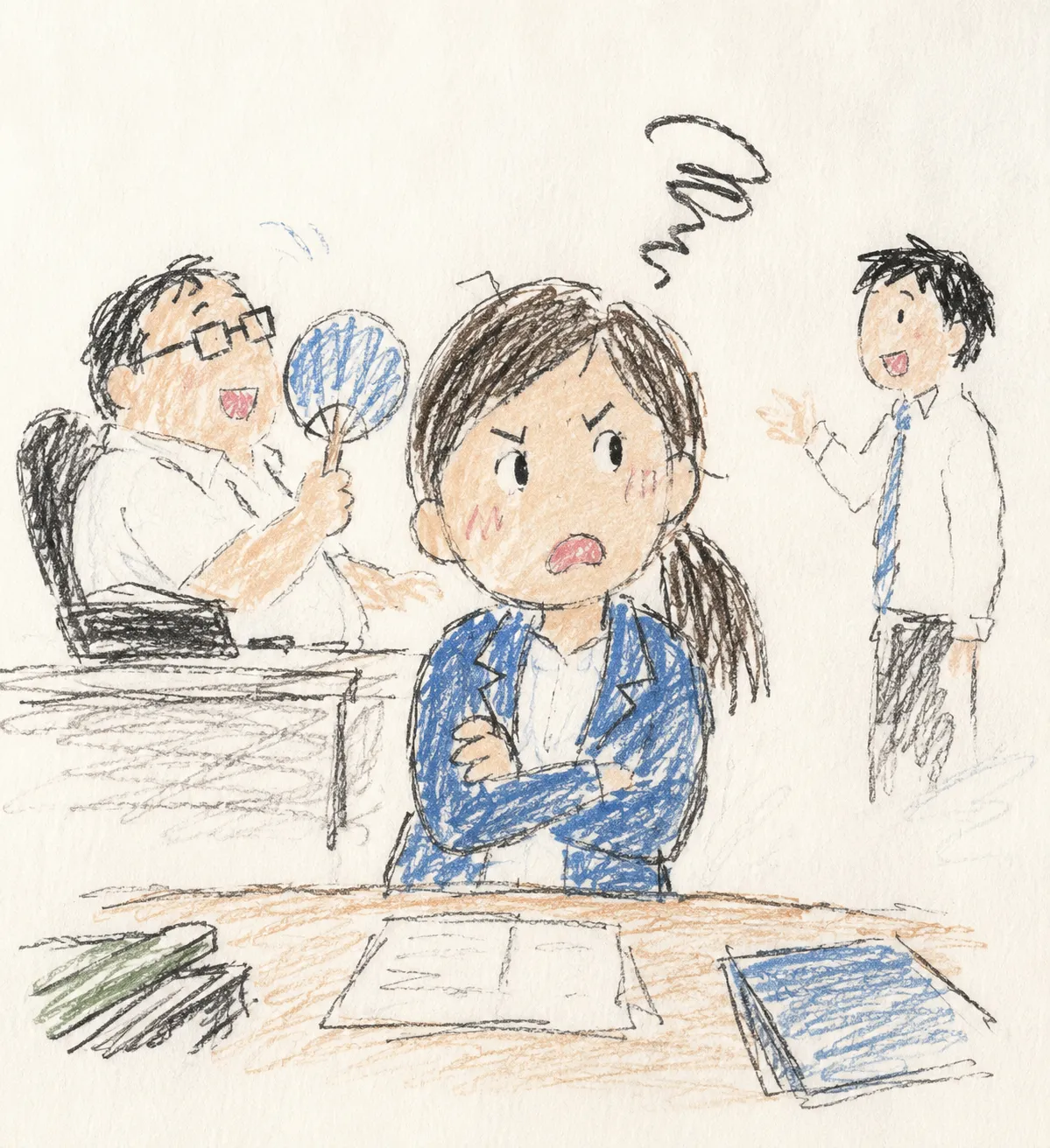 第二十一話 「解せない午後」(その一)